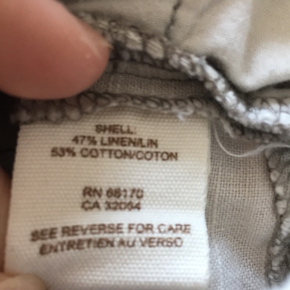 Free People Linen Button Fly Shorts - Picture 5 of 6